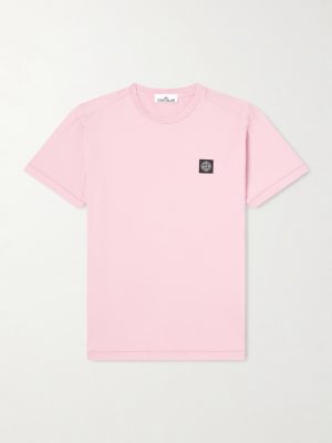 Logo-Appliquéd Garment-Dyed Cotton-Jersey T-Shirt Logo-Appliquéd Garment-Dyed Cotton-Jersey T-Shirt