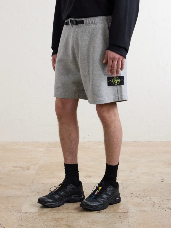 Straight-Leg Cotton-Jersey Shorts - FR
