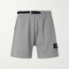 Straight-Leg Cotton-Jersey Shorts