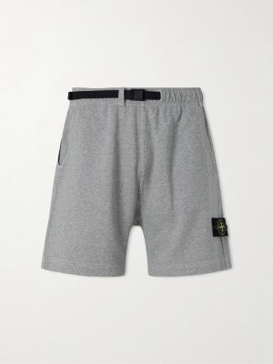 Straight-Leg Cotton-Jersey Shorts Straight-Leg Cotton-Jersey Shorts