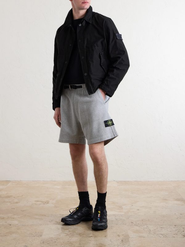 Straight-Leg Cotton-Jersey Shorts - OU