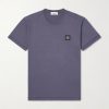 Logo-Appliquéd Garment-Dyed Cotton-Jersey T-Shirt Logo-Appliquéd Garment-Dyed Cotton-Jersey T-Shirt