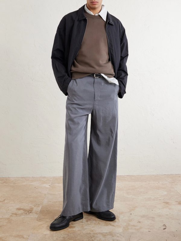 Garment-Dyed Organic Cotton Fleece Sweatshirt - OU Garment-Dyed Organic Cotton Fleece Sweatshirt - OU