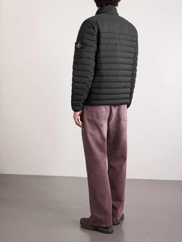 Hybrid Classic Quilted Recycled-Nylon Down Jacket - BK Hybrid Classic Quilted Recycled-Nylon Down Jacket - BK