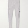 Tapered Organic Cotton-Blend Twill Cargo Trousers Tapered Organic Cotton-Blend Twill Cargo Trousers
