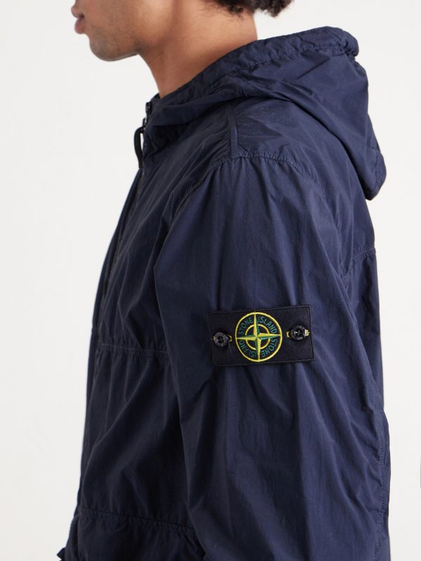 Hooded Brushed Recycled-Nylon Parka - CU Hooded Brushed Recycled-Nylon Parka - CU