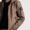 Garment-Dyed Crinkled Recycled-Nylon Parka - E1