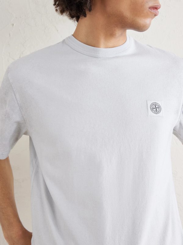 Reflective Garment-Dyed Organic Cotton-Jersey T-Shirt - CU Reflective Garment-Dyed Organic Cotton-Jersey T-Shirt - CU