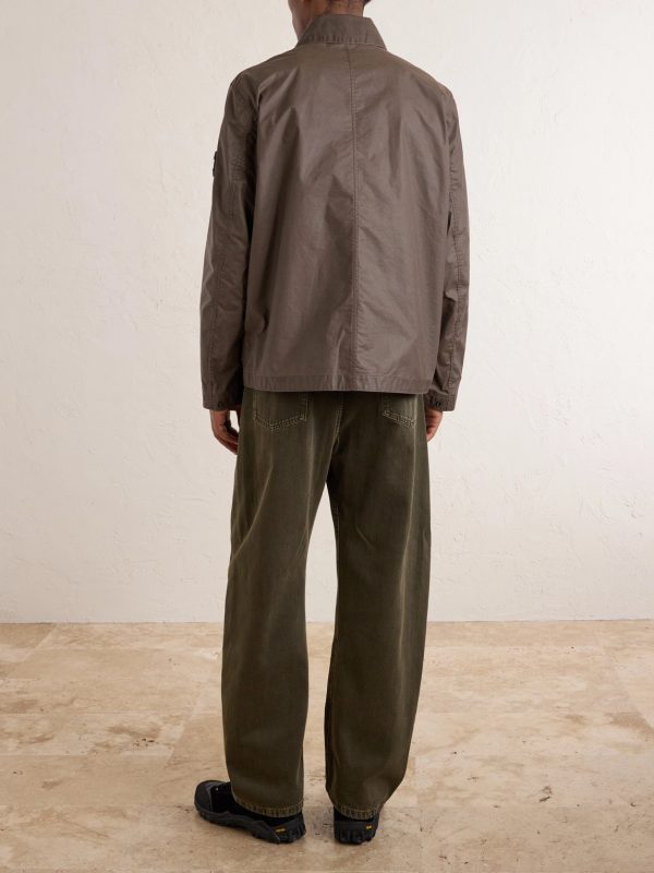Waxed Tela Blouson Jacket - BK Waxed Tela Blouson Jacket - BK