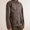Waxed Tela Blouson Jacket - FR Waxed Tela Blouson Jacket - FR