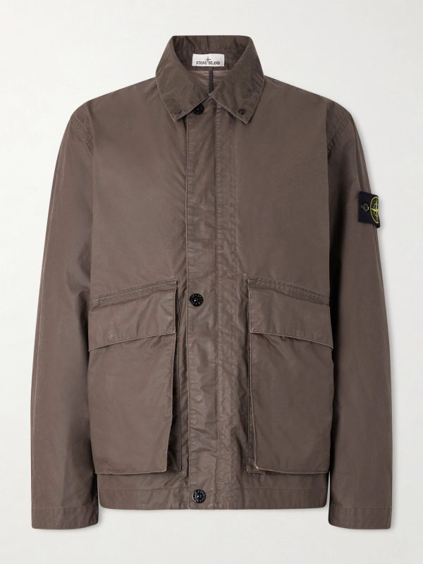 Waxed Tela Blouson Jacket Waxed Tela Blouson Jacket