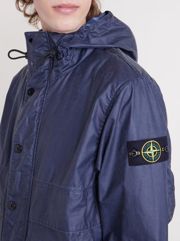 Waxed Tela Hooded Parka - CU