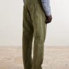 Straight-Leg Cotton-Ripstop Trousers - BK Straight-Leg Cotton-Ripstop Trousers - BK