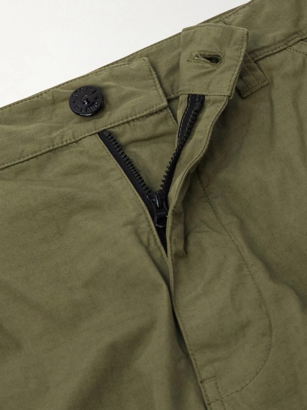 Straight-Leg Cotton-Ripstop Trousers - E1 Straight-Leg Cotton-Ripstop Trousers - E1