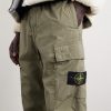 Tapered Organic Cotton-Blend Twill Cargo Trousers - CU