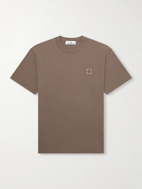 Logo-Appliquéd Cotton-Jersey T-Shirt Logo-Appliquéd Cotton-Jersey T-Shirt