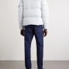 Quilted Crinkled Recycled-Nylon Down Jacket - BK