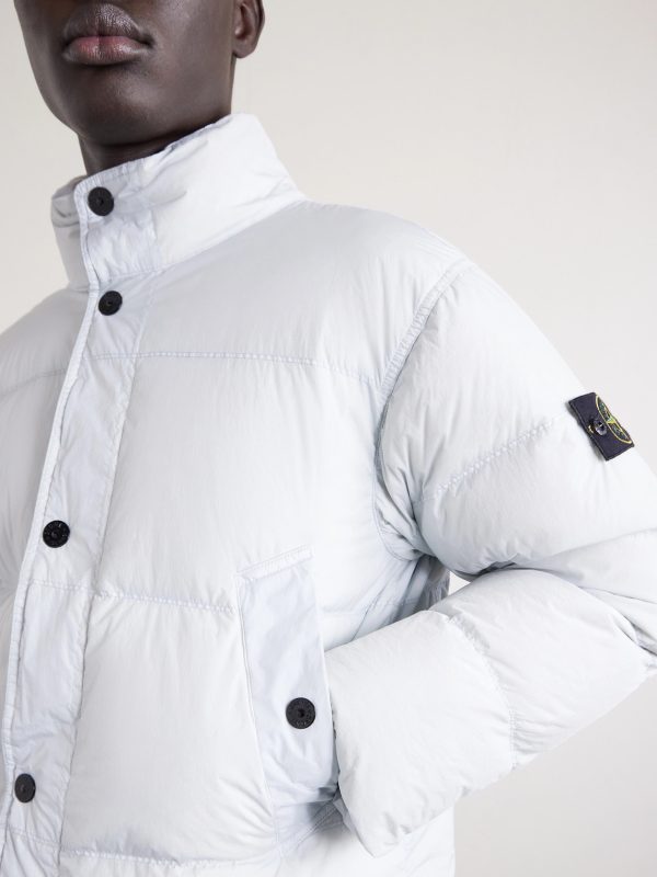 Quilted Crinkled Recycled-Nylon Down Jacket - CU