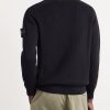 Ribbed-Knit Organic Cotton Half-Zip Sweater - BK