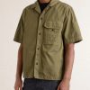 Garment-Dyed Cotton-Blend Ripstop Shirt - FR Garment-Dyed Cotton-Blend Ripstop Shirt - FR