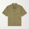 Garment-Dyed Cotton-Blend Ripstop Shirt Garment-Dyed Cotton-Blend Ripstop Shirt