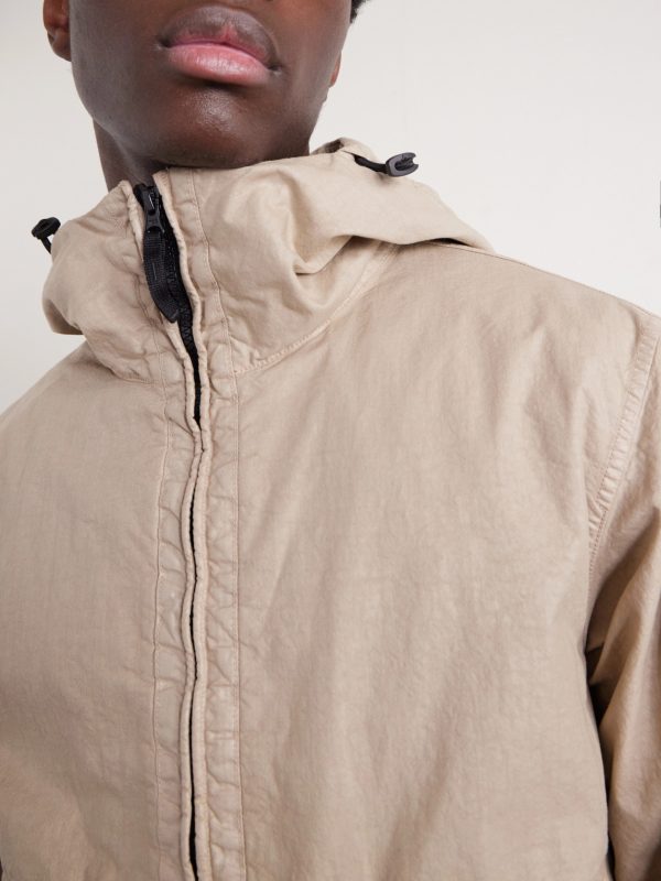 Logo-Appliquéd Panama Hooded Jacket - CU Logo-Appliquéd Panama Hooded Jacket - CU