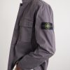 Garment-Dyed Stretch Organic Cotton-Twill Overshirt - CU Garment-Dyed Stretch Organic Cotton-Twill Overshirt - CU