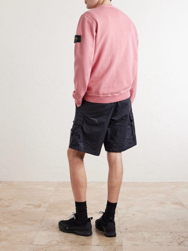 Logo-Appliquéd Cotton-Jersey Sweatshirt - BK Logo-Appliquéd Cotton-Jersey Sweatshirt - BK