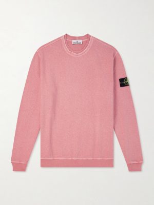 Logo-Appliquéd Cotton-Jersey Sweatshirt Logo-Appliquéd Cotton-Jersey Sweatshirt