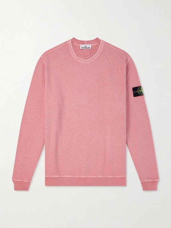 Logo-Appliquéd Cotton-Jersey Sweatshirt Logo-Appliquéd Cotton-Jersey Sweatshirt