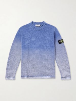 Dégradé Cotton-Chenille Sweater Dégradé Cotton-Chenille Sweater