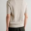 Cotton-Mesh Polo Shirt - BK Cotton-Mesh Polo Shirt - BK