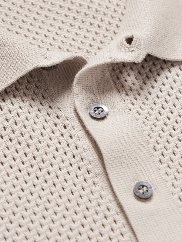 Cotton-Mesh Polo Shirt - CU Cotton-Mesh Polo Shirt - CU
