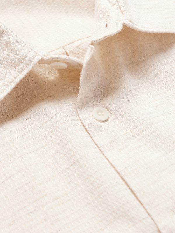 Cotton and Linen-Blend Shirt - CU