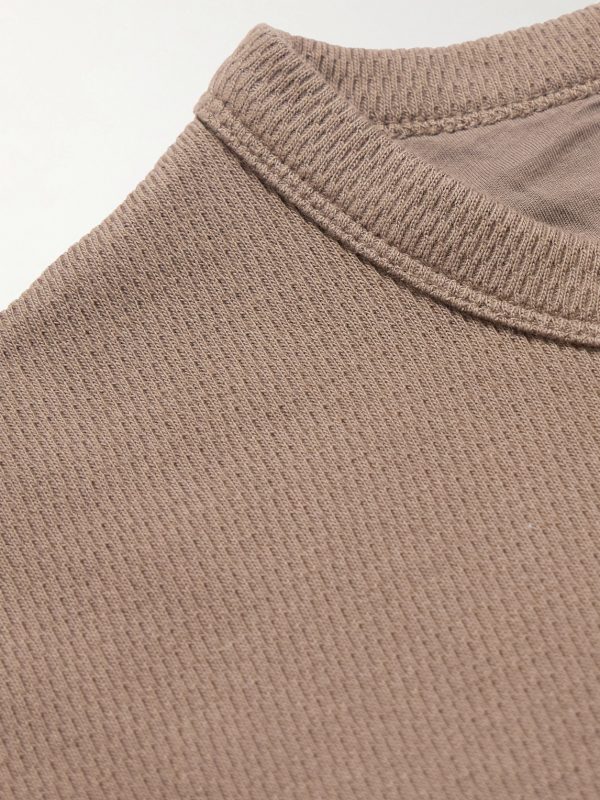 Knitted Cotton T-Shirt - CU Knitted Cotton T-Shirt - CU