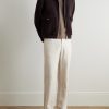 Knitted Cotton T-Shirt - OU Knitted Cotton T-Shirt - OU