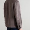 Cotton and Linen-Blend Overshirt - BK