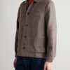 Cotton and Linen-Blend Overshirt - FR