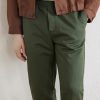 Tapered Cotton and Linen-Blend Trousers - CU Tapered Cotton and Linen-Blend Trousers - CU
