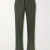 Tapered Cotton and Linen-Blend Trousers Tapered Cotton and Linen-Blend Trousers