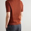 Cotton-Mesh Polo Shirt - BK Cotton-Mesh Polo Shirt - BK