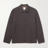 Textured Wool-Blend Harrington Jacket Textured Wool-Blend Harrington Jacket