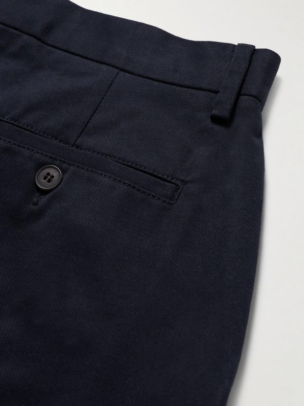 Straight-Leg Cotton-Drill Trousers - CU Straight-Leg Cotton-Drill Trousers - CU