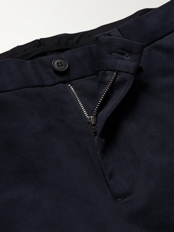 Straight-Leg Cotton-Drill Trousers - E1 Straight-Leg Cotton-Drill Trousers - E1