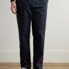 Straight-Leg Cotton-Drill Trousers - FR Straight-Leg Cotton-Drill Trousers - FR