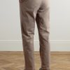 Straight-Leg Cotton-Drill Trousers - BK Straight-Leg Cotton-Drill Trousers - BK