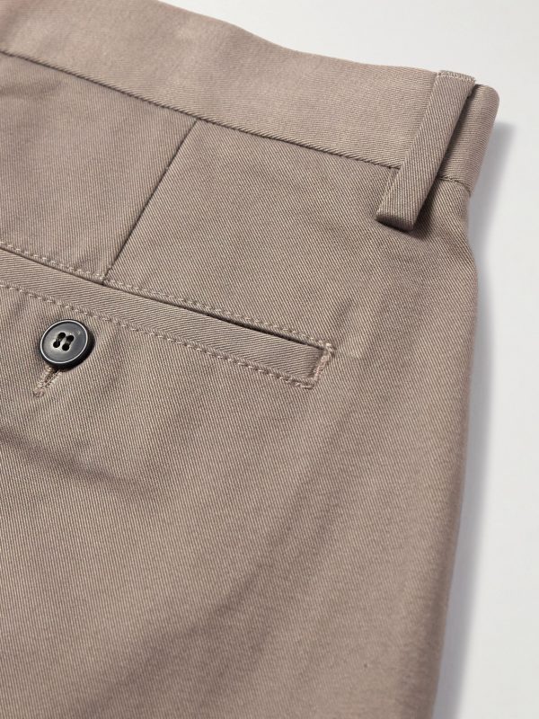 Straight-Leg Cotton-Drill Trousers - CU Straight-Leg Cotton-Drill Trousers - CU