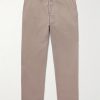 Straight-Leg Cotton-Drill Trousers Straight-Leg Cotton-Drill Trousers