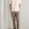 Straight-Leg Cotton-Drill Trousers - OU Straight-Leg Cotton-Drill Trousers - OU