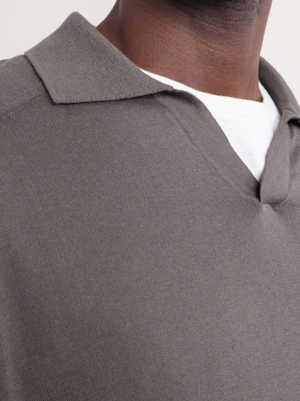 Sea Island Cotton and Cashmere-Blend Polo Shirt - CU